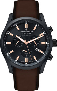 Швейцарские мужские часы в коллекции Aquarider Мужские часы Claude Bernard 10222-37NCNIR