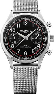 Мужские часы в коллекции Vintage Style Chronograph Мужские часы William L. WLAC01NRMM
