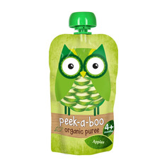 Пюре фруктовое Peek-a-boo яблочное 113 г