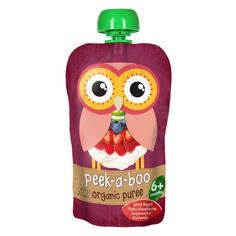 Пюре фруктово-молочное Peek-a-boo "Греческий йогурт с ягодами" 113 г