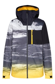 Сноубордическая куртка с абстрактным принтом Mission Plus Quiksilver
