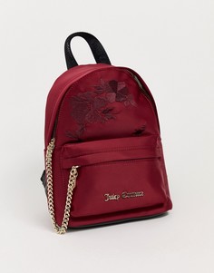 Рюкзак с вышивкой Juicy Couture-Красный