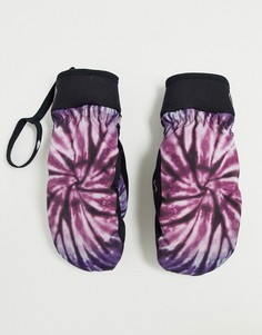 Фиолетовые перчатки Volcom Snow Handplant Mitt-Фиолетовый