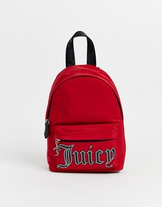 Красный рюкзак с логотипом Juicy Couture