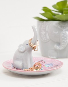 Подставка-блюдце для украшений со слоном Sass & Belle-Мульти
