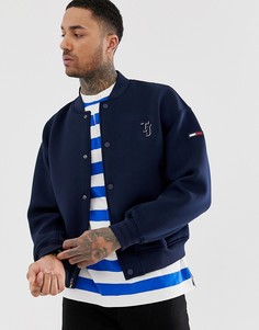 Бомбер с логотипом Tommy Jeans-Черный