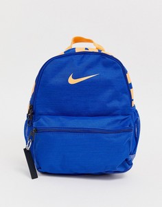 Темно-синий рюкзак с надписью \"just do it\" Nike