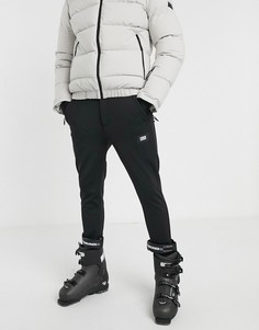 Черные узкие лыжные брюки ASOS 4505-Черный