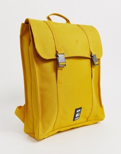 Рюкзак горчичного цвета из переработанного материала Lefrik - Handy-Желтый