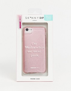 Чехол для iPhone Skinnydip x Mean Girls on Wednesday we wear pink-Розовый