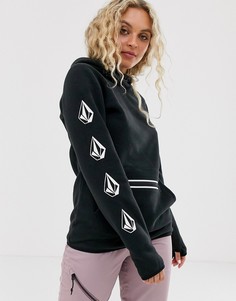 Худи черного цвета Volcom - Snow Polarteca-Черный