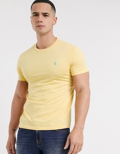 Желтая футболка с логотипом Polo Ralph Lauren-Желтый
