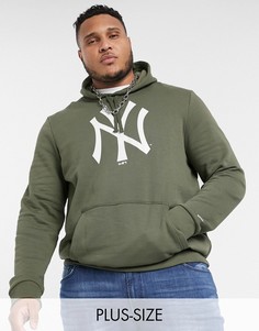 Худи зеленого цвета с логотипом команды "New York Yankees" New Era Plus-Зеленый