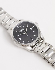 Серебристые наручные часы HUGO 1530016 Create-Серебристый