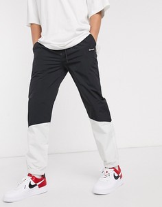 Черно-белые спортивные брюки Element-Белый