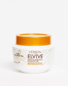 Маска для волос с кокосовым маслом LOreal 300 мл-Бесцветный Loreal Elvive