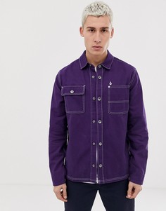 Фиолетовая рубашка Volcom Fitzkrieg-Фиолетовый