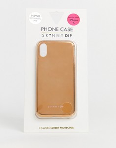 Чехол для iphone X/XS от Skinnydip-Золотой