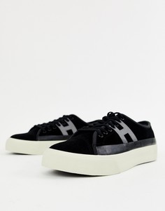 Черные кроссовки HUF Hupper 2-Черный
