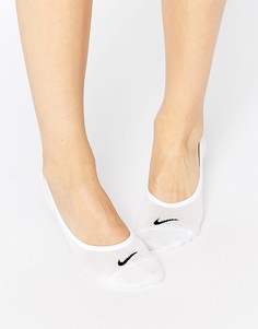 3 пары легких невидимых носков Nike-Белый