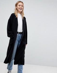 Легкое пальто ASOS DESIGN-Серый