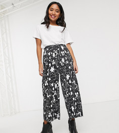 Кюлоты с цветочным принтом ASOS DESIGN Petite-Мульти