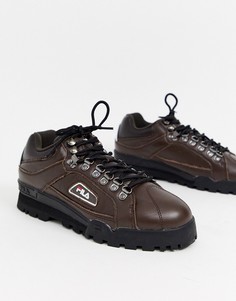 Походные ботинки Fila-Коричневый