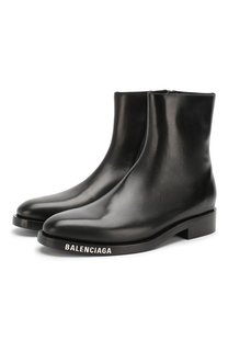 Кожаные сапоги Balenciaga