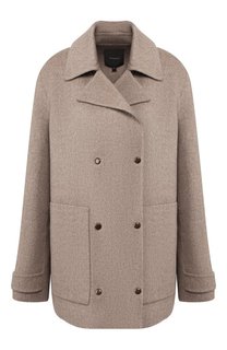 Пальто из смеси шерсти и кашемира Theory