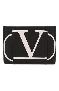 Кожаный футляр для кредитных карт Valentino Garavani VLOGO Valentino