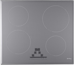 Индукционная варочная панель Korting HI 6450 BGR (серый)