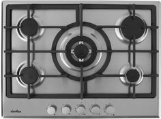 Газовая варочная панель SIMFER H70W51M512 (нержавеющая сталь)