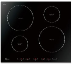 Индукционная варочная панель Midea MIH64516F (черный)