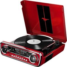 Виниловый проигрыватель ION Audio Mustang LP (красный)