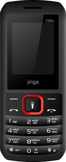 Мобильный телефон Jinga Simple F200n (черно-красный)