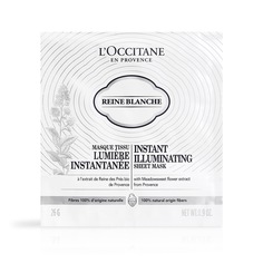Тканевая маска Мгновенное сияние, Белая королева L'Occitane
