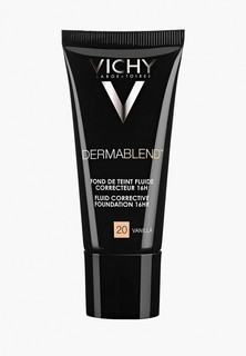 Тональное средство Vichy DERMABLEND корректирующее, тон 20, SPF 25, 30 мл