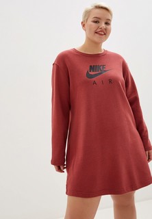 Платье Nike W NSW AIR CREW DRS BB FLC PLUS