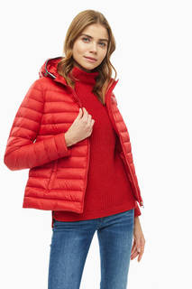 Пуховик WW0WW25155 XBE haute red Tommy Hilfiger