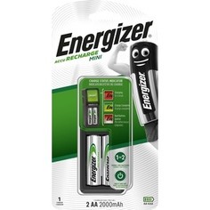 Зарядное устройство ENERGIZER Mini Eu Plug + 2AA 2000mAh