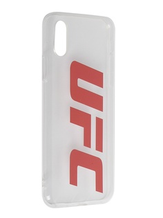 Аксессуар Чехол Red Line для APPLE iPhone X UFC Transparent УТ000019116