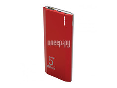 Внешний аккумулятор Ritmix Power Bank RPB-5002 5000mAh Red