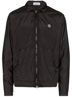 Stone Island двусторонняя куртка-рубашка на молнии