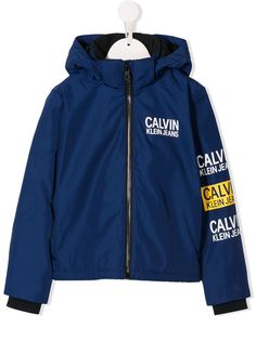 Calvin Klein Kids куртка с логотипом