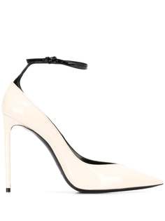 Saint Laurent туфли Zoe с ремешками