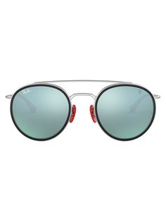 Ray-Ban солнцезащитные очки RB3647M в круглой оправе