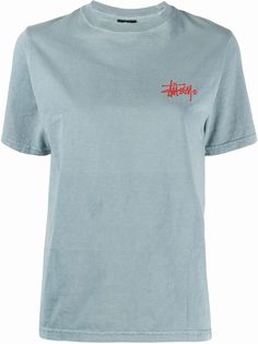 Stussy футболка с логотипом