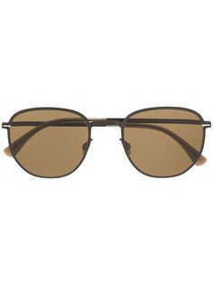 Mykita солнцезащитные очки Lennard в круглой оправе