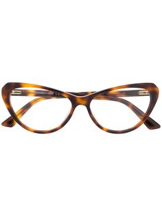 McQ Alexander McQueen очки в оправе черепаховой расцветки