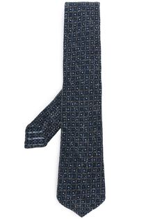 Kiton классический твидовый галстук